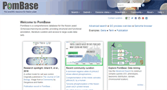 Desktop Screenshot of pombase.org